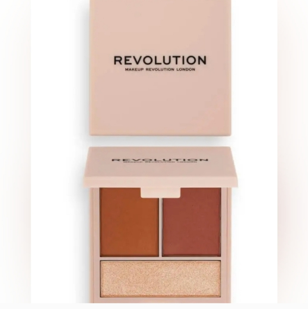Revolution Contour Powder Compact - Fair Shades